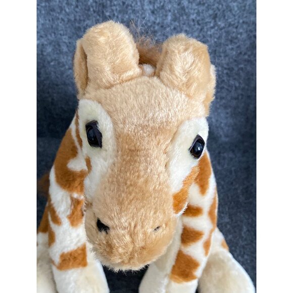 VTG Wild Republic Baby Giraffe Sitting Plush Stuffed Zoo Safari Animal 2005 - Picture 2 of 8